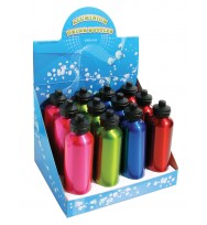Drink bottle aluminium 750ml bpa free 4 assorted