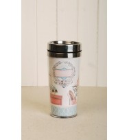 Gift travel mug vintage shoppe