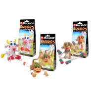 Clay air & foam buddies micador 3 animal designs