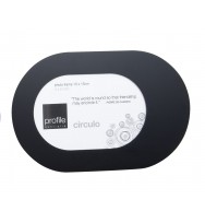 Frame profile circulo 4x6 black