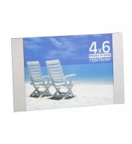 Frame profile paradise clip 4x6 silver