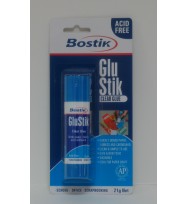 Glue bostik glue stick blister 21gm h/s bx 10