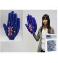 Inflatable hand australian supporters 50 x 40 cm