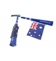 Horn australian supporters with flag 36.5cm