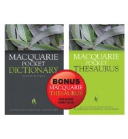Dictionary macquarie pocket 4th edit + bonus pocket thesaurus