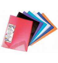 Display book colby a4 h253a harlequin orange 20p