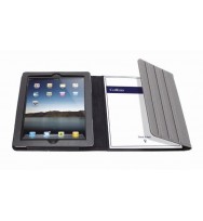 Folio case for ipad collins pu with notepad