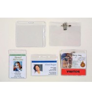 Id pouch rexel clear soft case portrait h/sell pk10