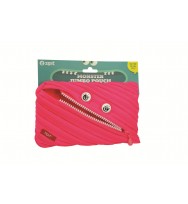 Jumbo pencil case zipit 22x16cm monster hot pink