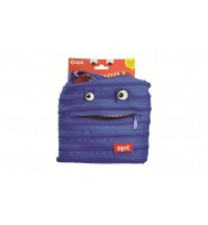 Mini shoulder bag zipit 21x19cm monster royal blue