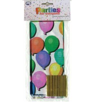 Party cello bags 10x22x5cm astd