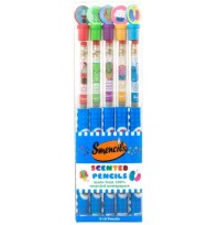 Pencil scented scentco pack of 5 hb pencilsasst scents