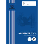 Exercise Book Olympic A4 8mm Ruled 64pg