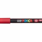 Marker Uni Posca Pc1mr N/Point 0.7mm Red