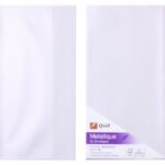 Envelopes Quill Dl Metallique Moonstone Pk10