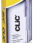 Pen Bic Bp Clic M10 Medium Black Bx10