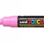Marker Uni Posca Pc8kf Chisel Fluoro Pink