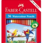 Pencil Coloured Faber-Castell Red Range Watercolour Pk36