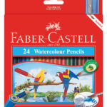 Pencil Coloured Faber-Castell Red Range Watercolour Pk24