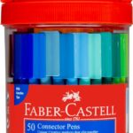 Marker Faber-Castell Connector Pens Bucket Pk50