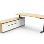 Halo+ Executive Desk & Cabinet 1800 x 500 x 520mm