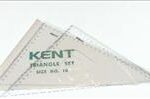 Set Square Kent No.10 Set 2 200mm/280mm