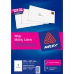 Label Avery Laser L7167 Shipping 1up 199.6x289.1mm Pk250