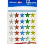 Label Quik Stik F/P Stars Multi