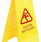 Safety Sign Italplast Wet Floor Yellow