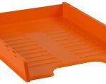 Document Tray Italplast A4 Slimline Multi Fit Mandarin