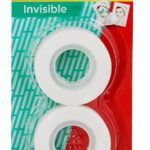 Tape Invisible Sellotape Refill 18mmx25m Pk2