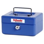 Cash Box Esselte 152x115x80mm Classic No.6 Blue