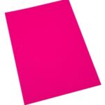 Cardboard Quill 510x635mm 230gsm Fluoro Pink Pk25