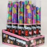 Party Poppers Alpen 25cm Press Button Foil Confetti