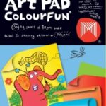 Art Pads Micador A4 5 Bright Col 30 Sht