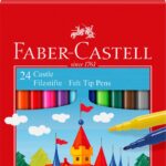 Marker Faber-Castell Super Washable Asstd Wlt24
