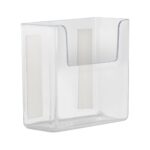 Business Card Holder Blueprint Wall Mount Portrait Clear