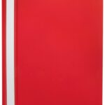 File Flat Marbig A4 Economy Red