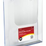 Brochure Holder Deflecto A4 Wall Mount 39610