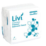 Toilet Tissue Livi Essentials Interleaved 2ply 250s - carton of 36