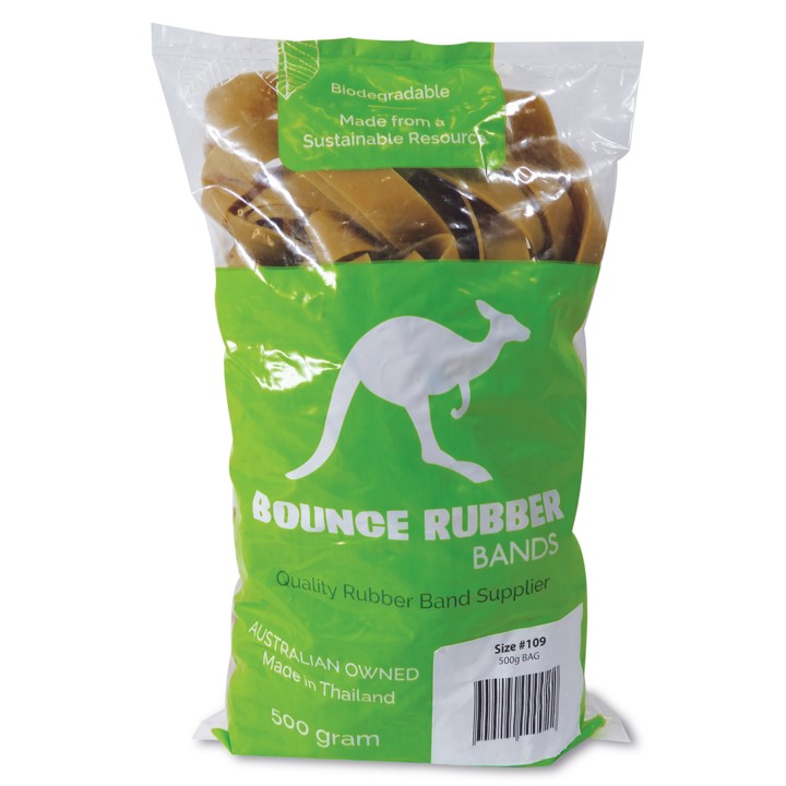 46479 Rubber Bands Bounce 500gm Size 109 - Image 1