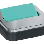 Notes P/Up Dispenser Post-It 76x76mm Steel Top Stl-330-B Charcoal Grey