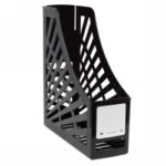 Magazine Stand Italplast Greenr Recycled Black