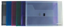 51416 Document Wallet F/Mate F/C Polypro Clear - Image 1