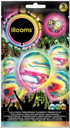 53308 Balloons Illoom Standard Marble Pk5 - Image 1