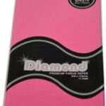 Tissue Paper Diamond 500x750mm 17gsm Pink 5 Shts