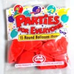 Balloons Alpen 25cm Red 15's