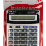 Calculator Stat 12 Digit Sdt002 Medium Dual Pwr