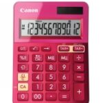 Calculator Canon Mini Desktop Ls-123k Pink