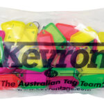 Key Tags Kevron Fluoro Asst Pk50
